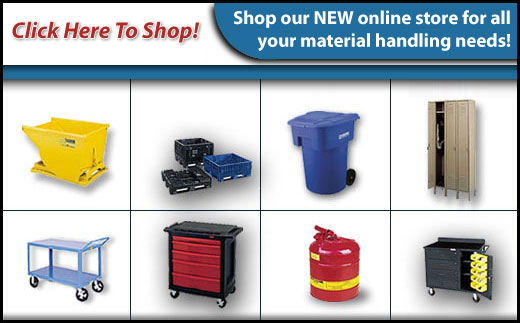 Click here to shop our NEW online store for all your material handling needs! - Babush Material Handling